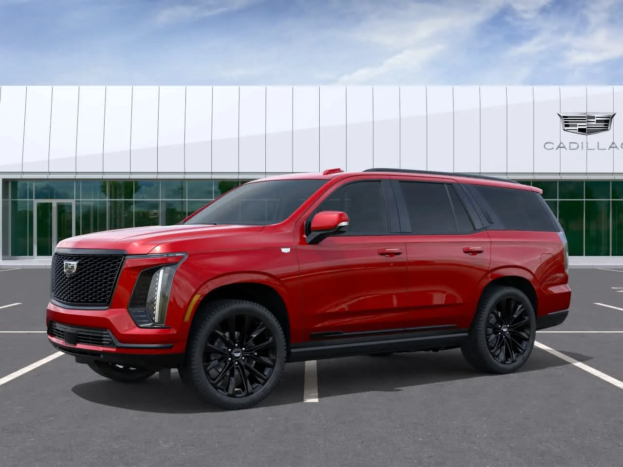 New 2026 Radiant Red Tintcoat Cadillac Platinum Sport image 2