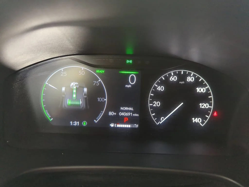 Certified Used 2024 Meteorite Gray Metallic Honda HYBRID 2WD SPORT image 46