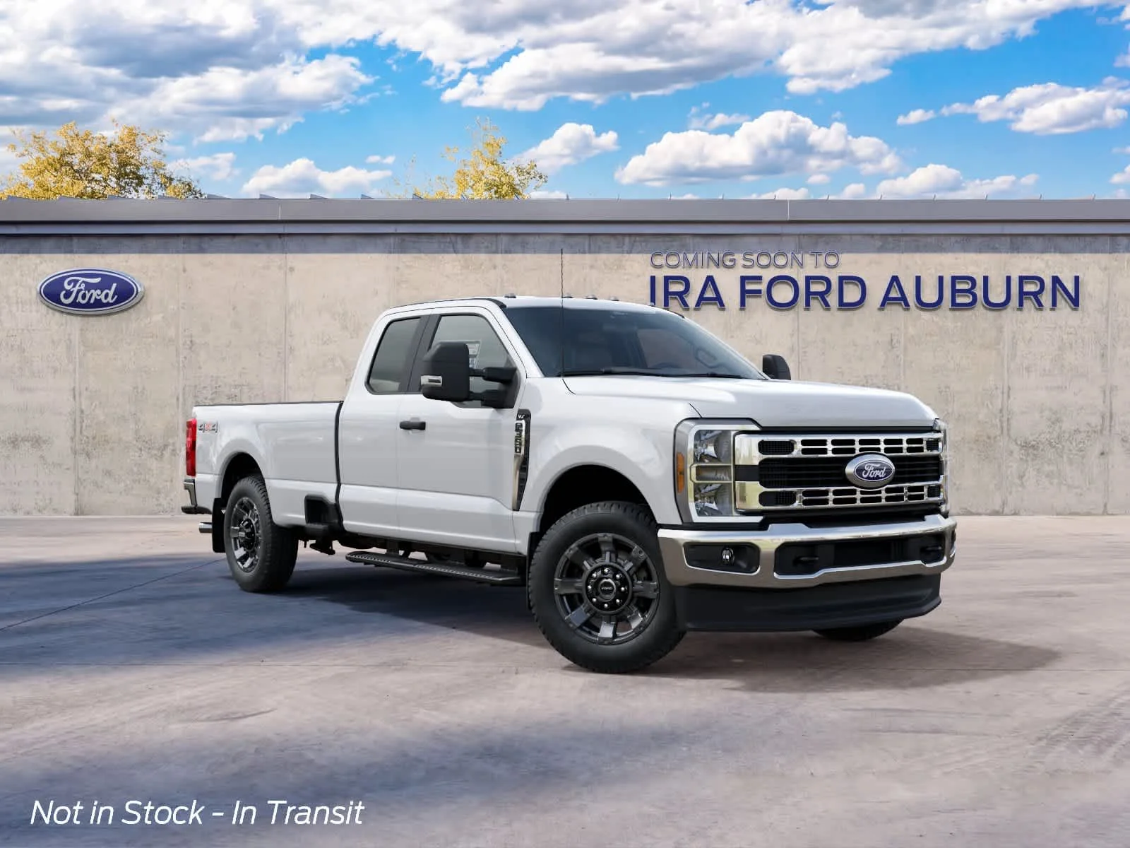 New 2027 Oxford White Ford F-350® XLT image 4