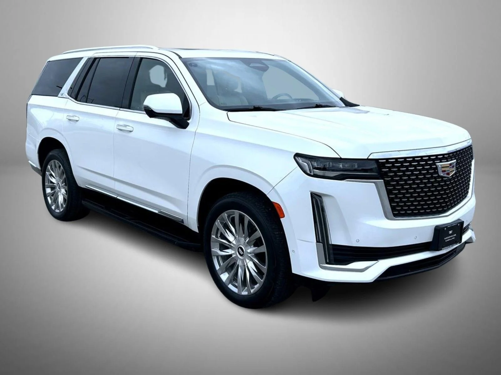 Used 2021 White Cadillac Premium Luxury image 3