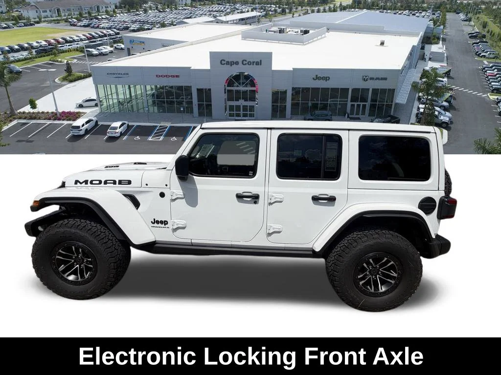 New 2027 Bright White Clear-Coat Paint Jeep Moab 392 image 6