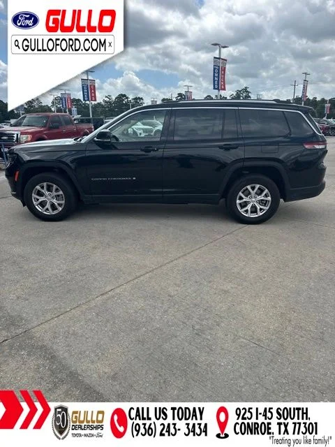 Used 2022 Diamond Black Jeep Limited image 6