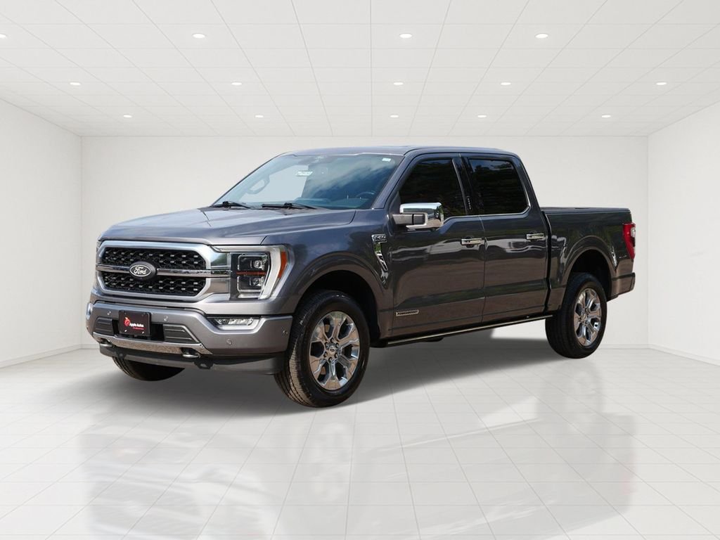Used 2021 Gray Ford Platinum image 2