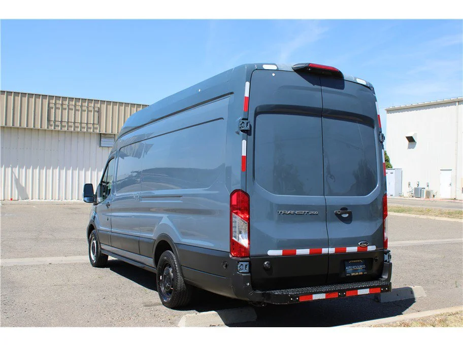 Used 2020 Gray Ford Extended Length High Roof Van 3D image 6