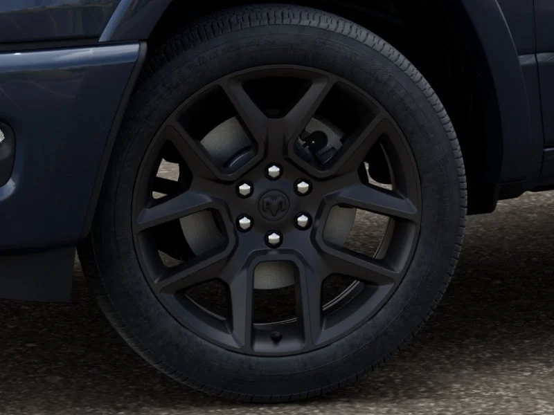 New 2026 Forged Blue Metallic Exterior Paint RAM Laramie image 9