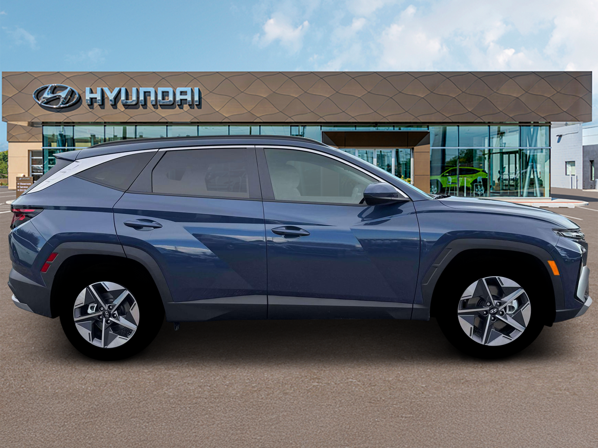 New 2026 Atlantis Blue Hyundai SEL FWD image 9