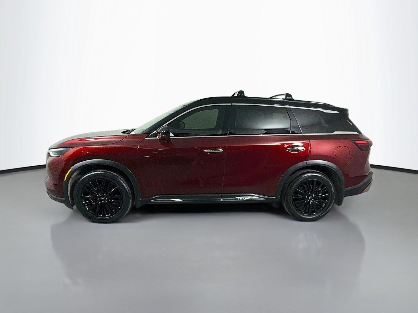 Used 2025 Deep Bordeaux/Black Obsidian INFINITI AUTOGRAPH image 8