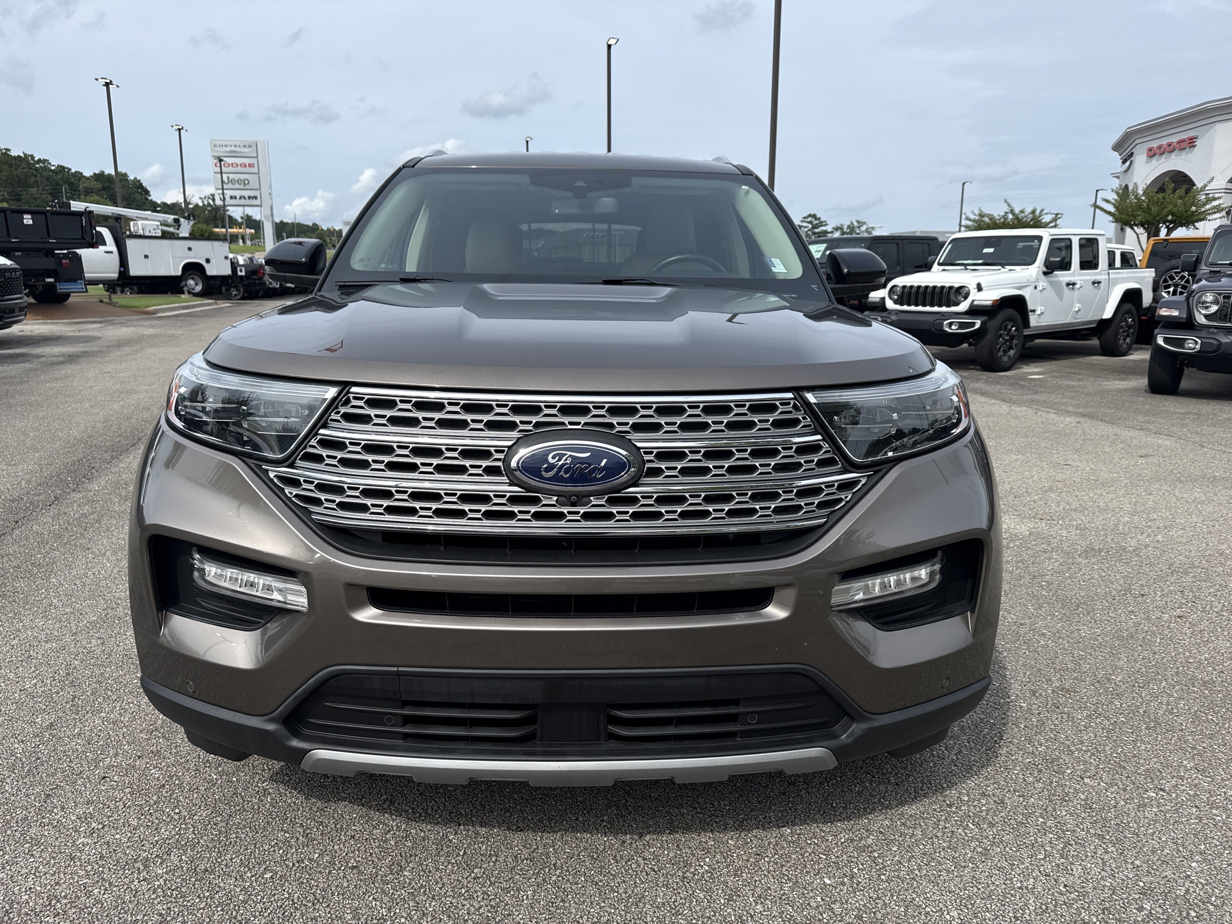 Used 2021 Gray Ford Limited image 2