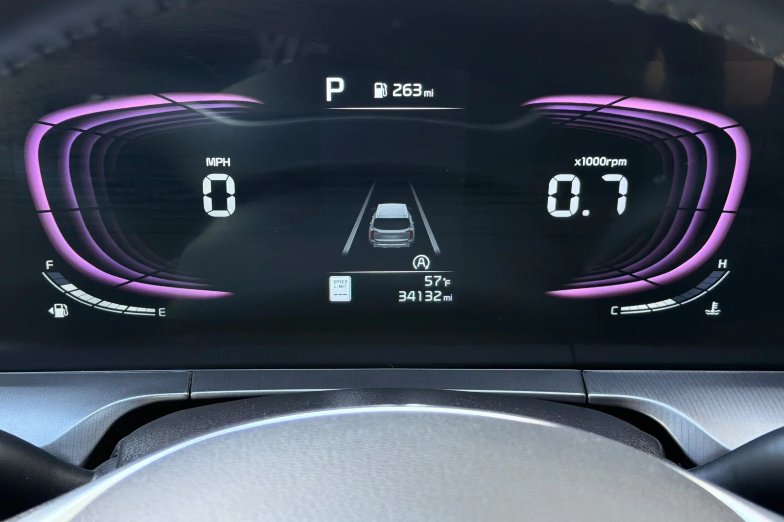 Used 2025 Ebony Black Kia S image 26
