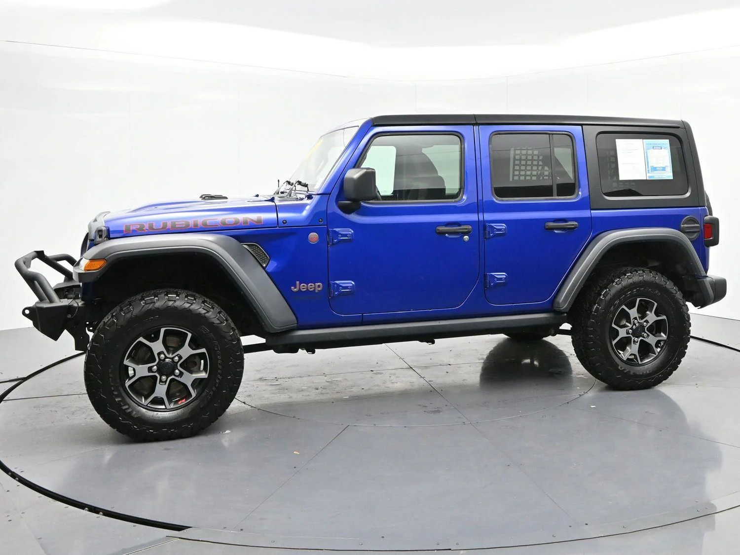 Used 2018 Ocean Blue Metallic Clearcoat Jeep Rubicon image 4