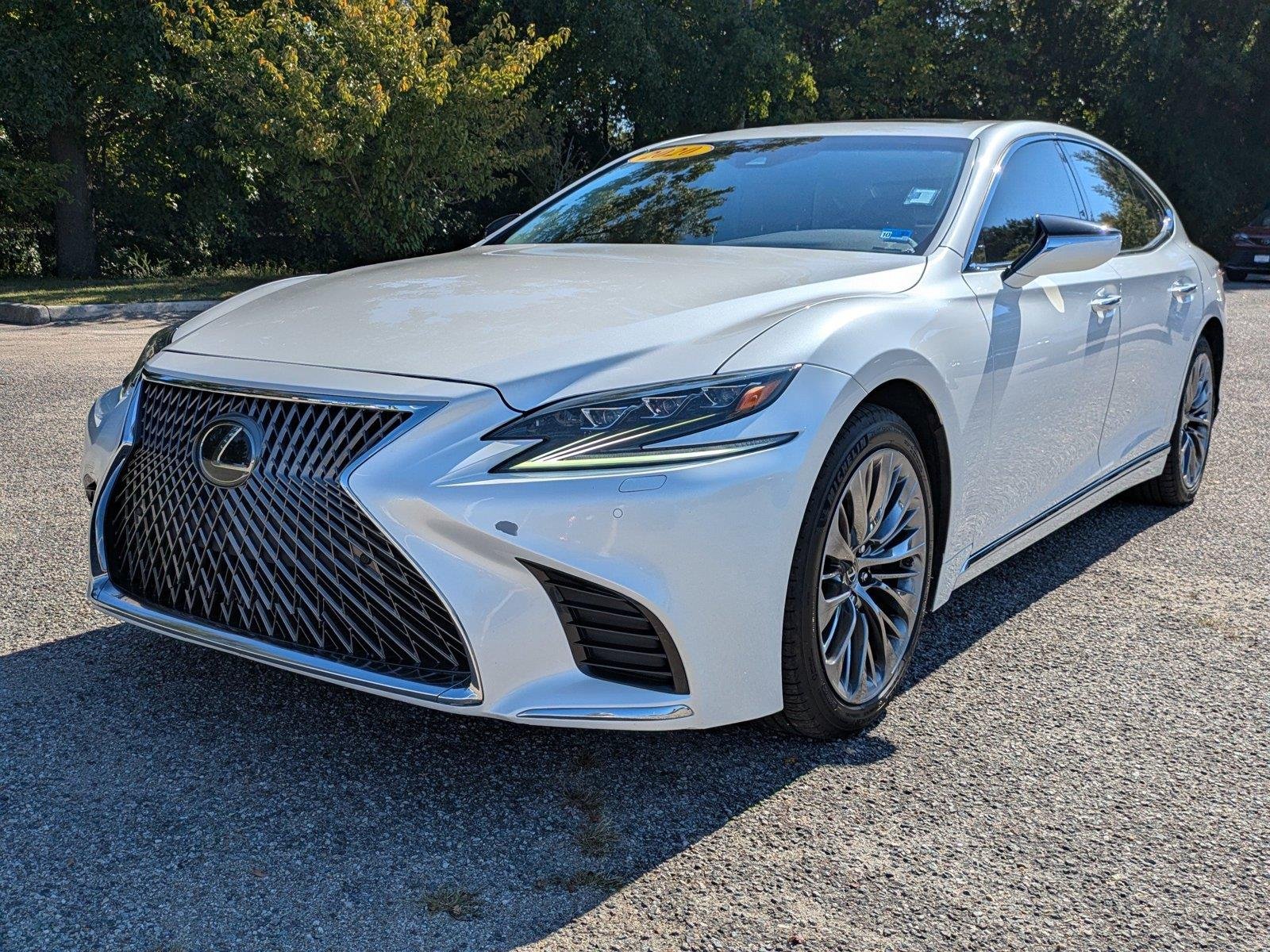 Used 2020 Eminent White Pearl Lexus LS 500 image 8