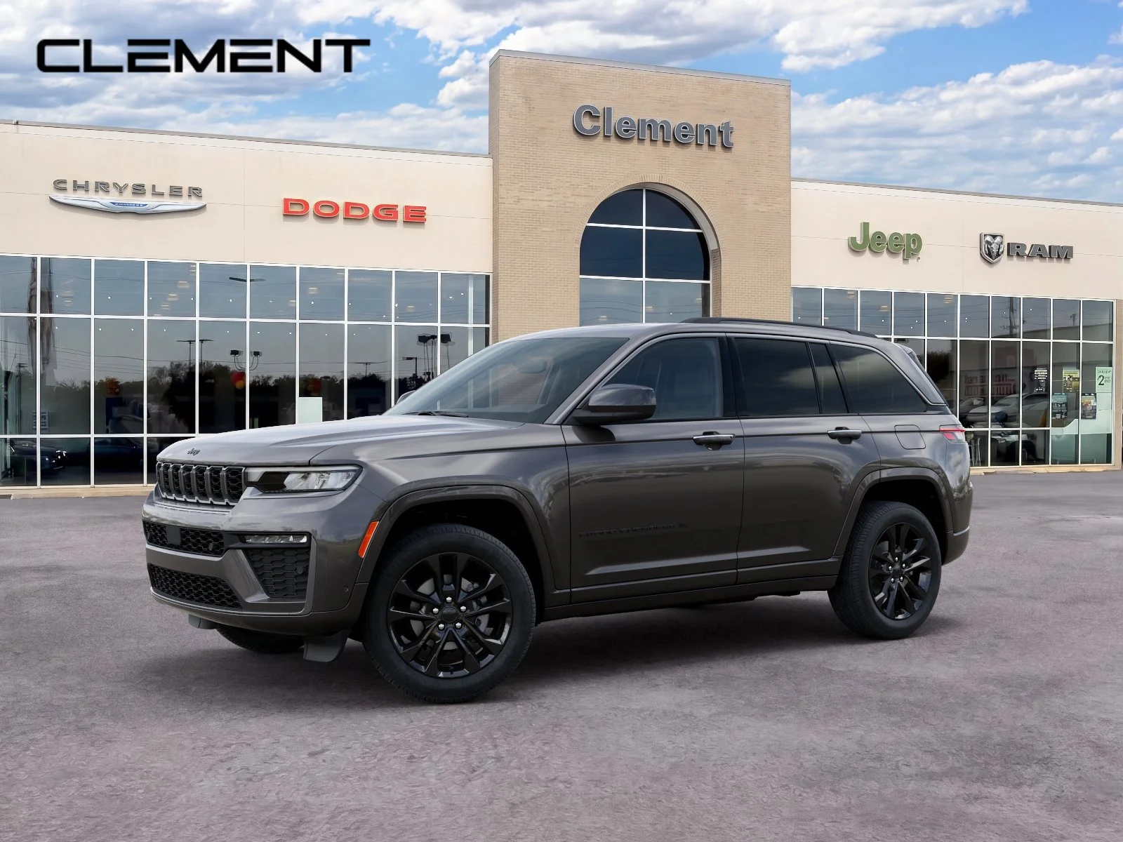 New 2026 Baltic Gray Metallic Clear-Coat Exterior Paint Jeep Limited Reserve image 2