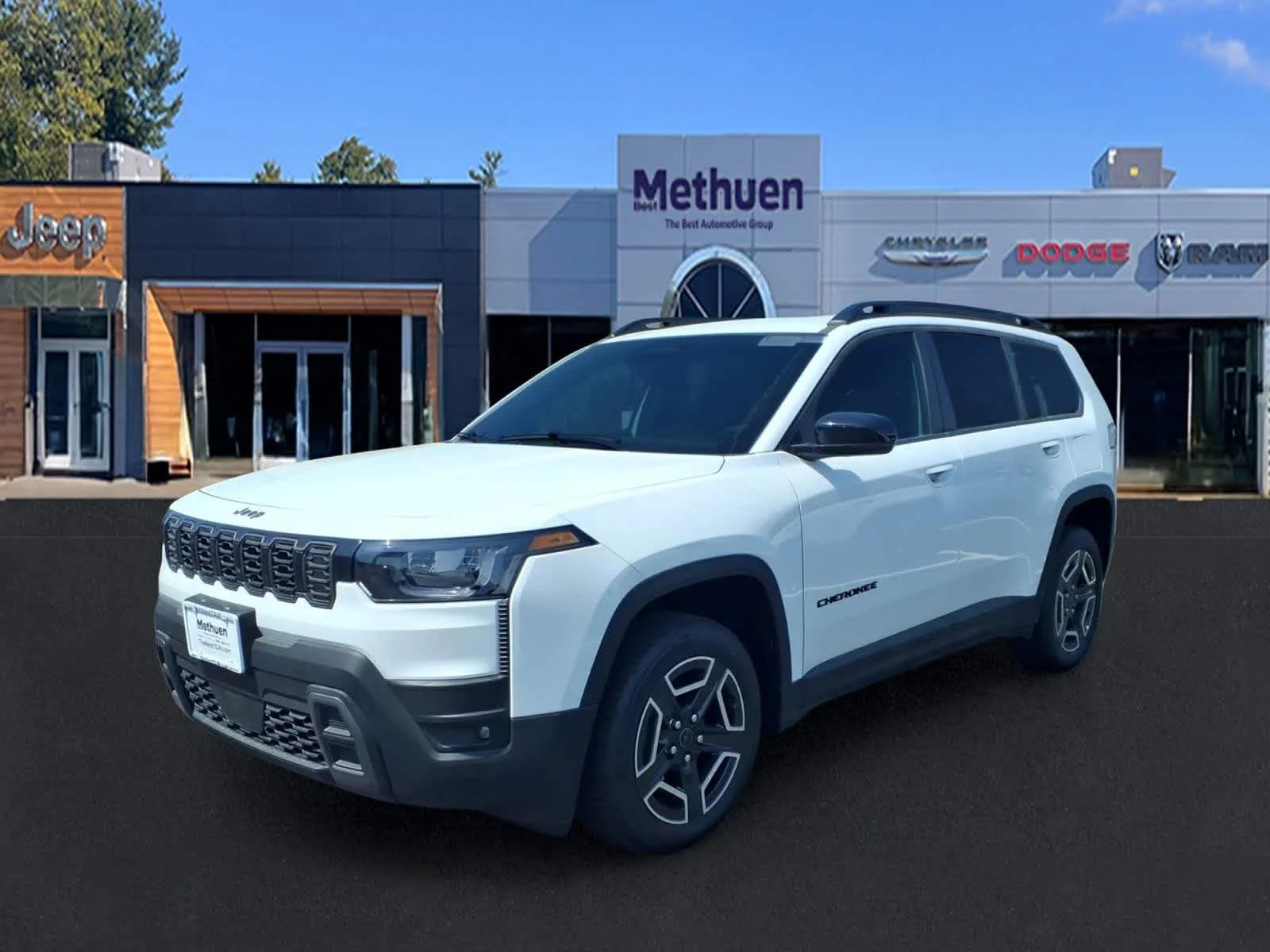 New 2026 Bright White Clear-Coat Exterior Paint Jeep Limited image 3