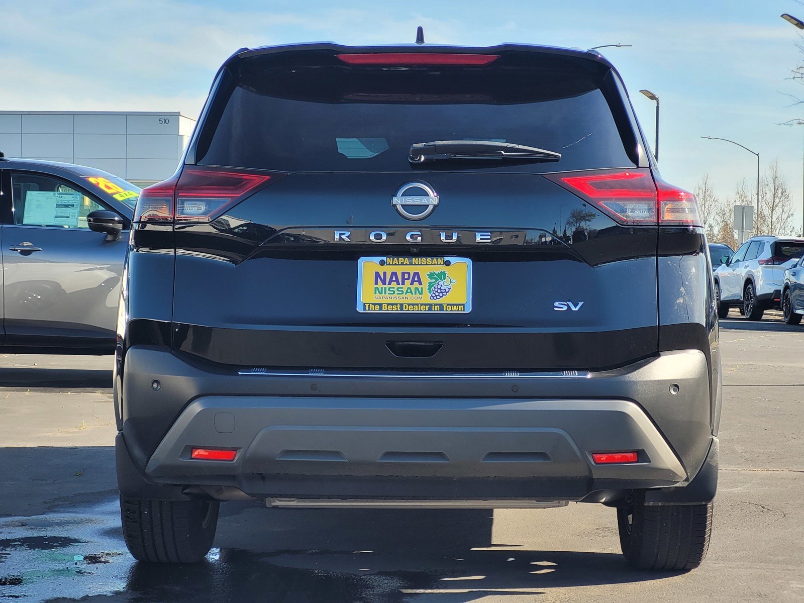 Certified Used 2023 Super Black Nissan SV image 5
