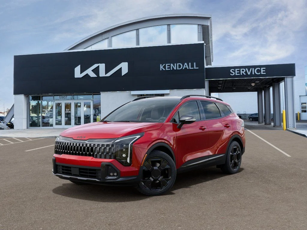 New 2026 Runway Red Kia X-Line image 1