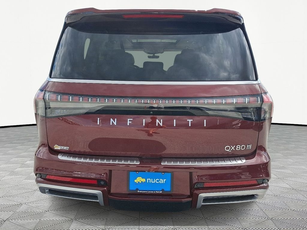 Used 2025 Red INFINITI LUXE image 6
