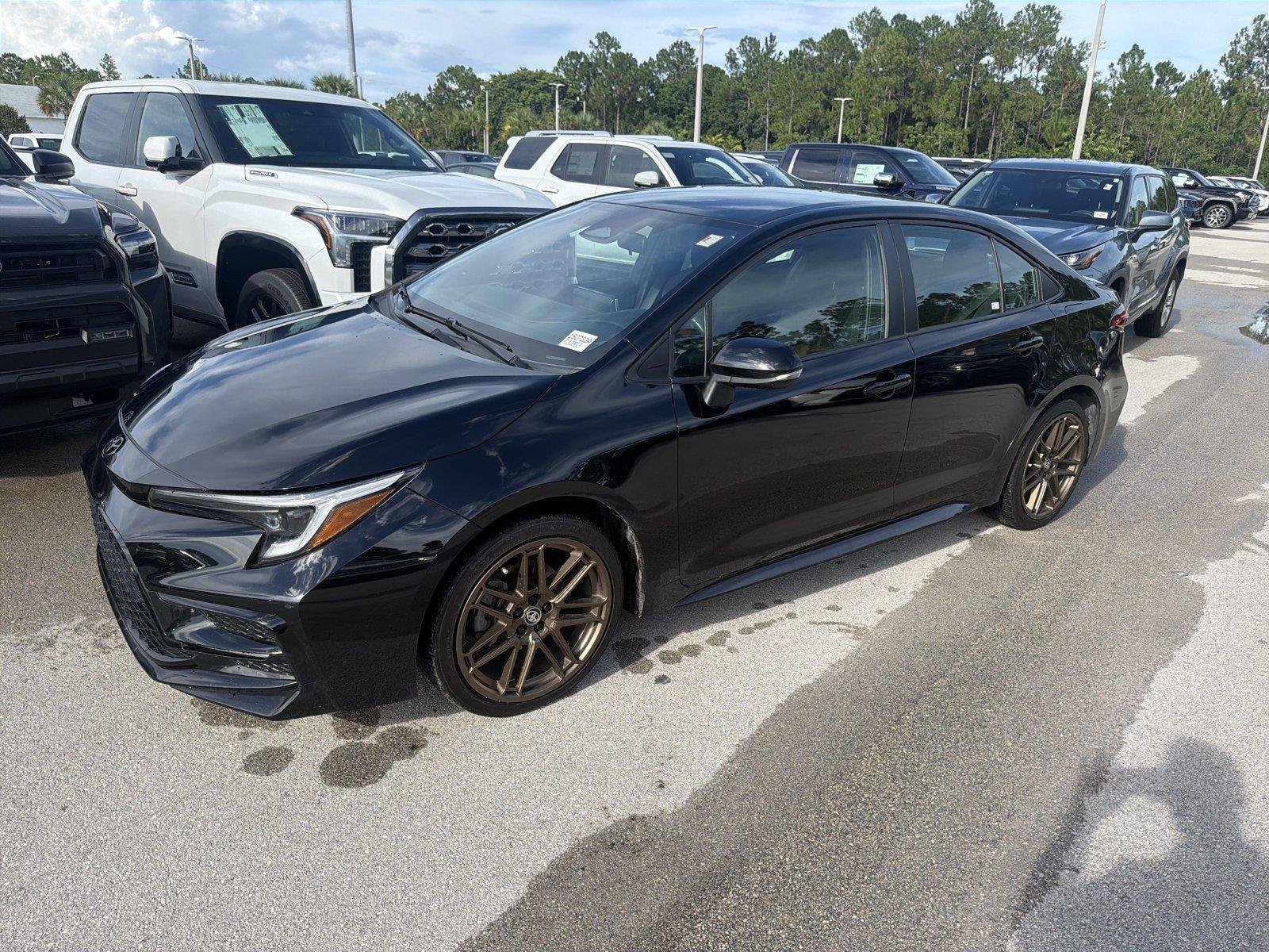 Used 2024 Midnight Black Metallic Toyota Nightshade image 1