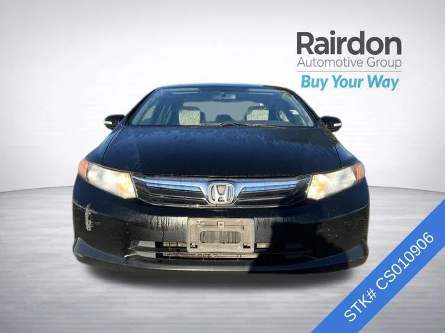 Used 2012 Honda Civic HYBRID with VIN JHMFB4F23CS010906 for sale in Burien, WA