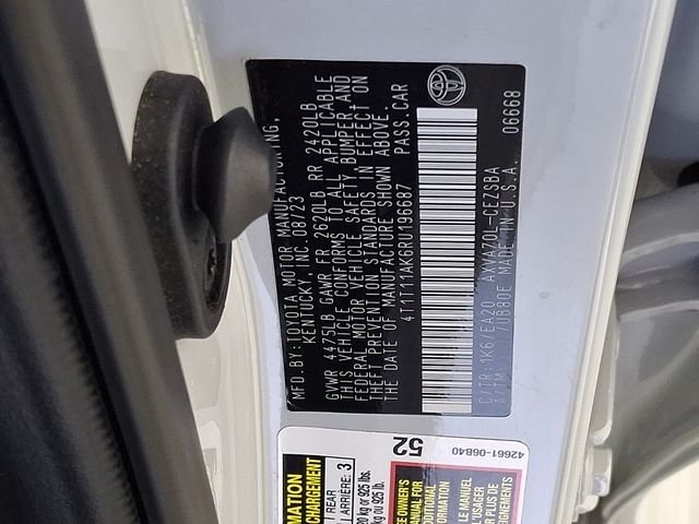 Used 2024 White Toyota SE image 33