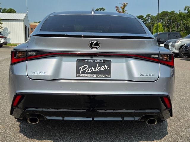 Certified Used 2022 Silver Lexus 350 F SPORT image 4