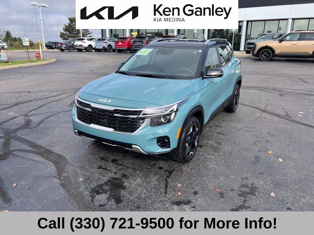 Certified Used 2025 Blue Kia S image 3