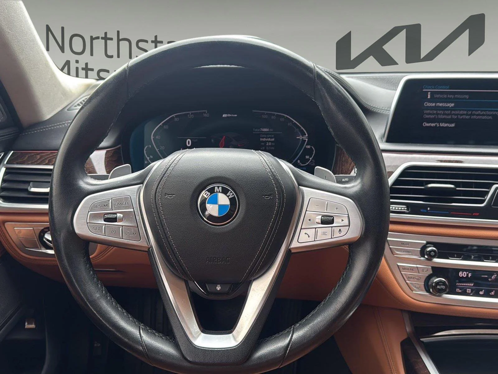 Used 2021 Dark Graphite Metallic BMW 745e xDrive image 10