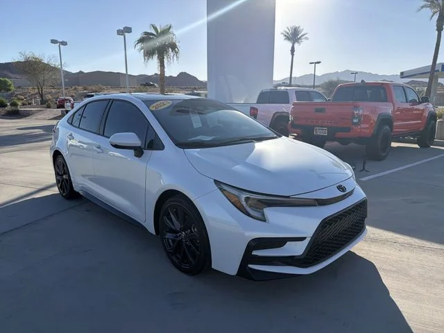 Certified Used 2023 Beige Toyota XSE image 3