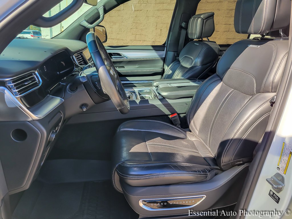 Used 2022 Bright White Clearcoat Jeep Series I image 8