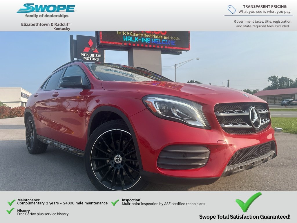 Used 2020 Jupiter Red Mercedes-Benz 250 4MATIC® image 1