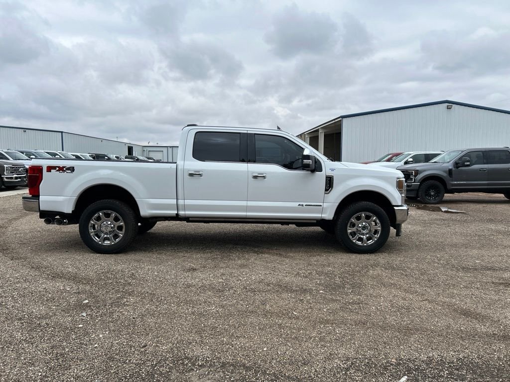 Used 2022 Oxford White Ford King Ranch image 9
