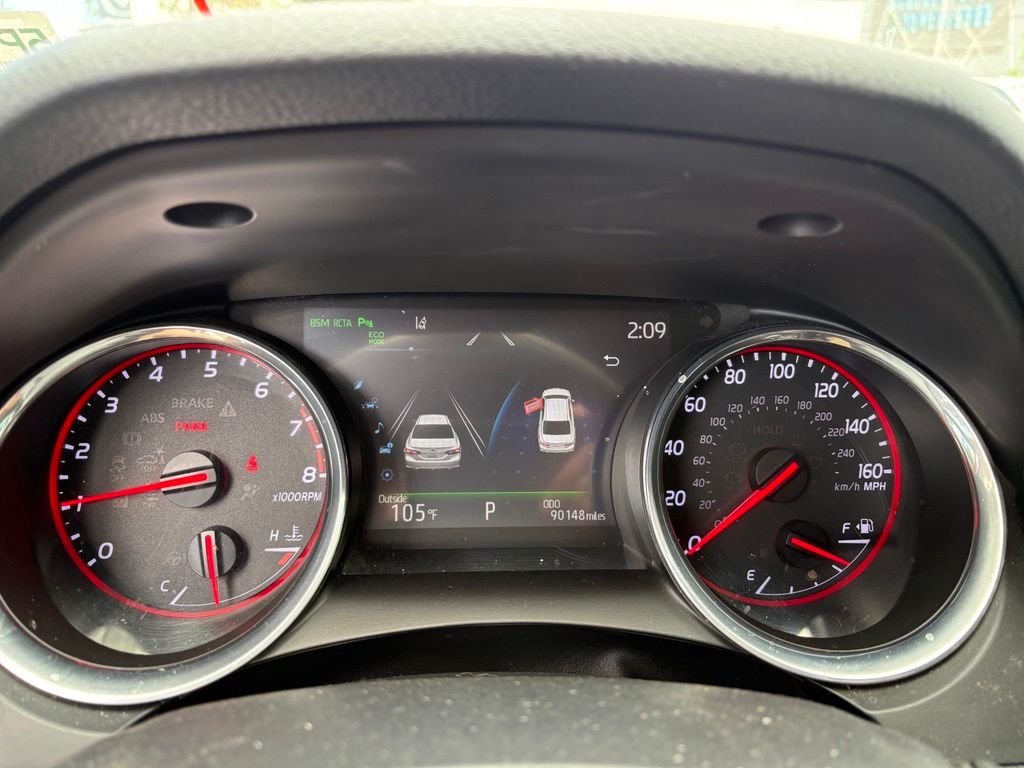 Used 2019 Red Toyota XSE V6 image 13