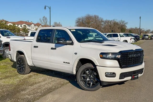 New 2026 Ivory White Tri-Coat Pearl-Coat Exterior Paint RAM Laramie image 2