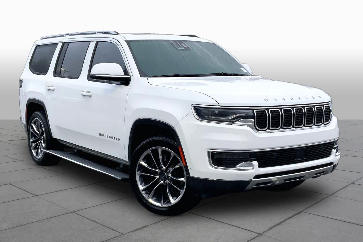 Used 2022 Bright White Clearcoat Jeep Series III image 3