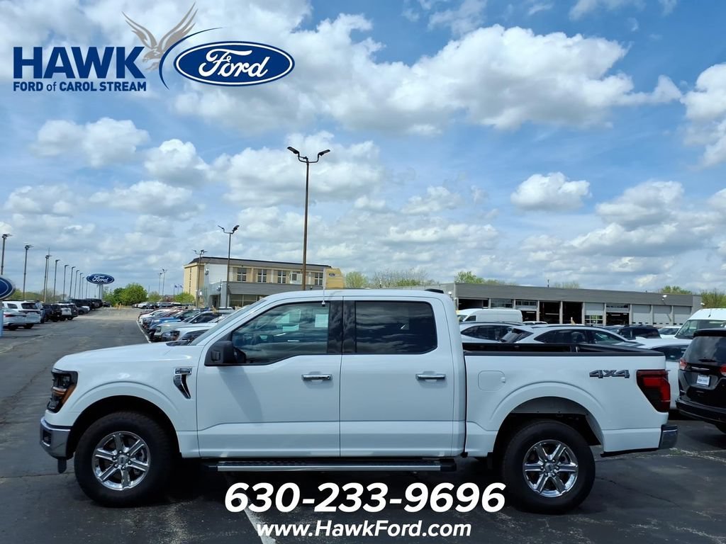 Certified Used 2025 White Ford XLT image 4