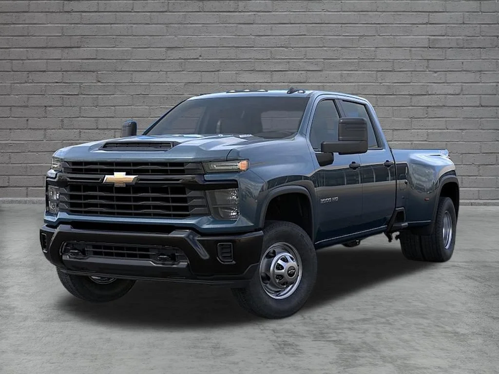New 2026 Lakeshore Blue Metallic Chevrolet WT DRW image 9
