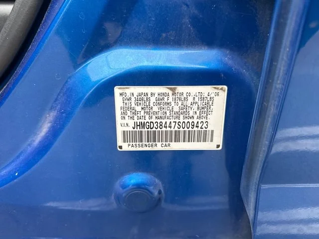 Used 2007 Blue Honda Base image 16
