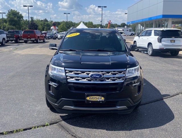 Used 2018 Ford Explorer XLT with VIN 1FM5K8D82JGB94355 for sale in Beloit, WI