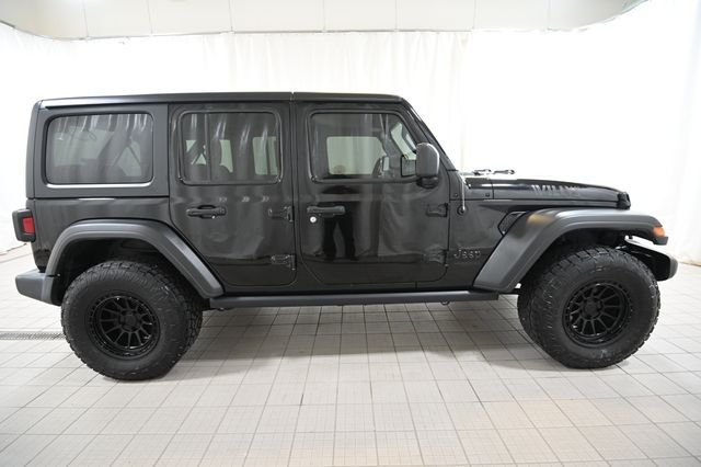 Used 2021 Black Jeep Unlimited Willys image 13