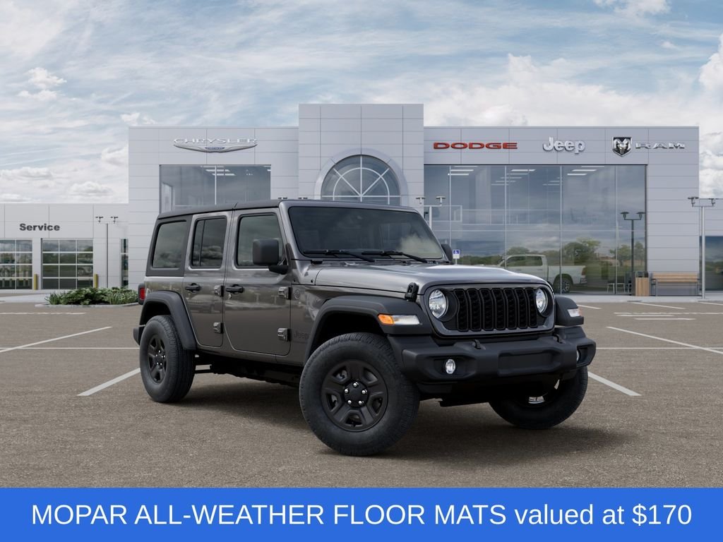 New 2026 Granite Crystal Metallic Clear-Coat Exterior Paint Jeep Sport image 5
