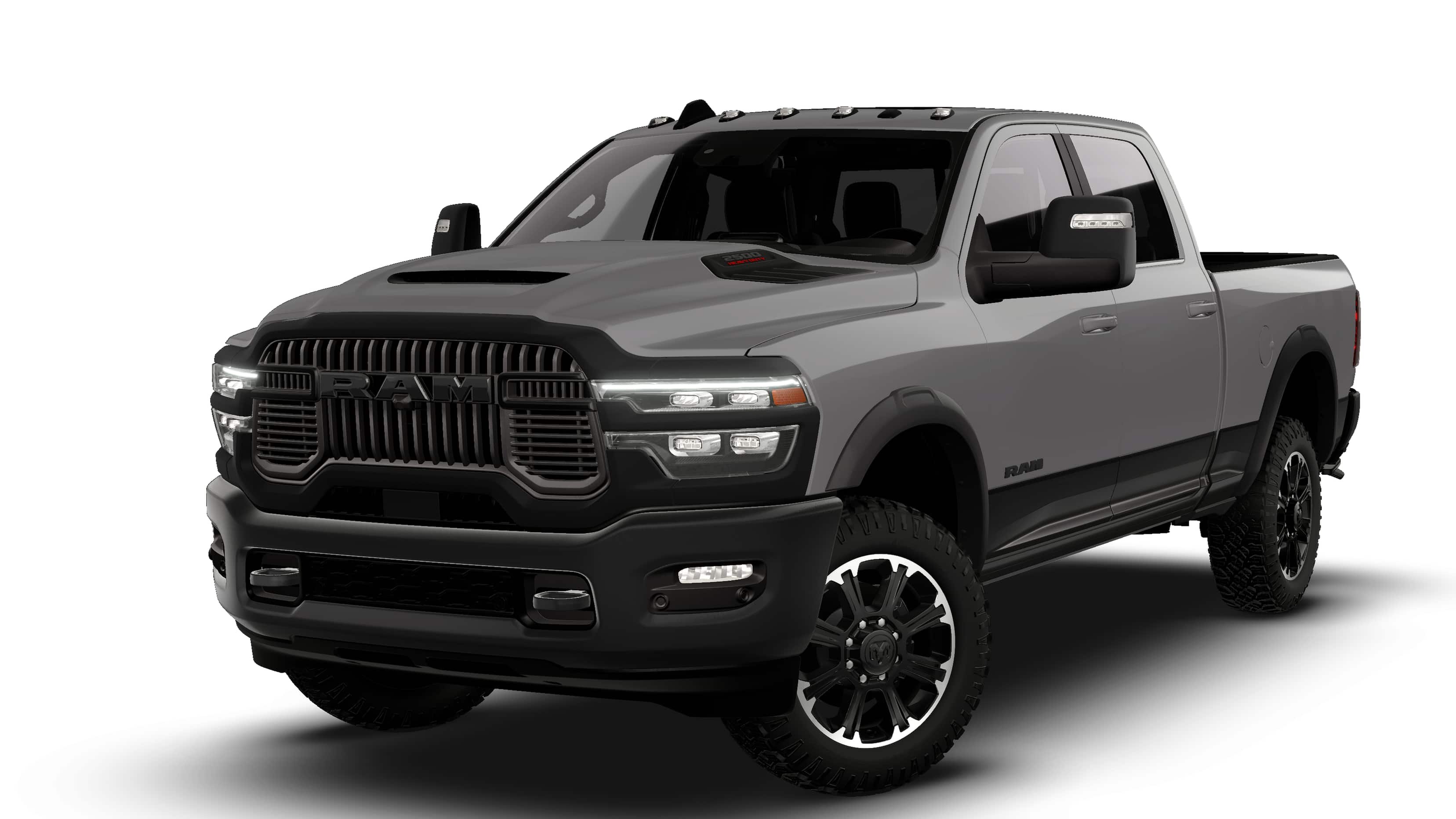 New 2026 Ceramic Gray Clear-Coat Exterior Paint RAM REBEL image 27
