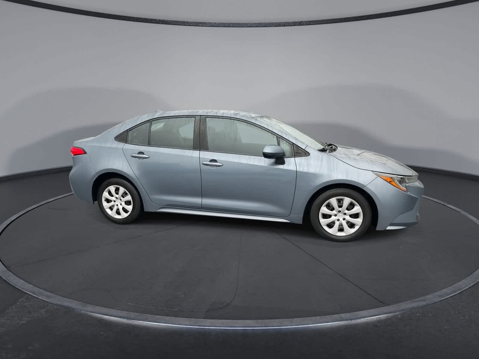 Certified Used 2020 Celestite Gray Metallic Toyota LE image 9