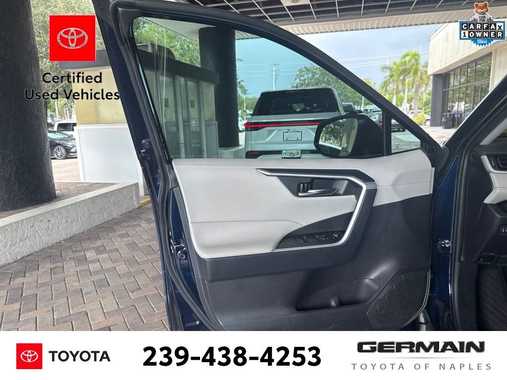Certified Used 2025 Blue Toyota XLE image 13