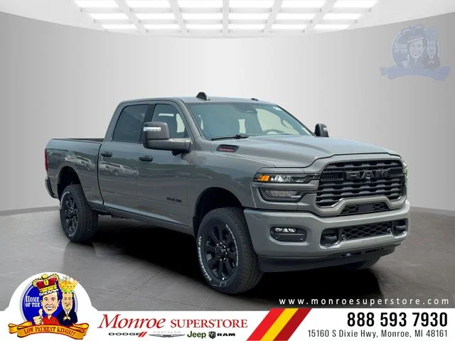New 2026 Ceramic Gray Clear-Coat Exterior Paint RAM BIG HORN image 1