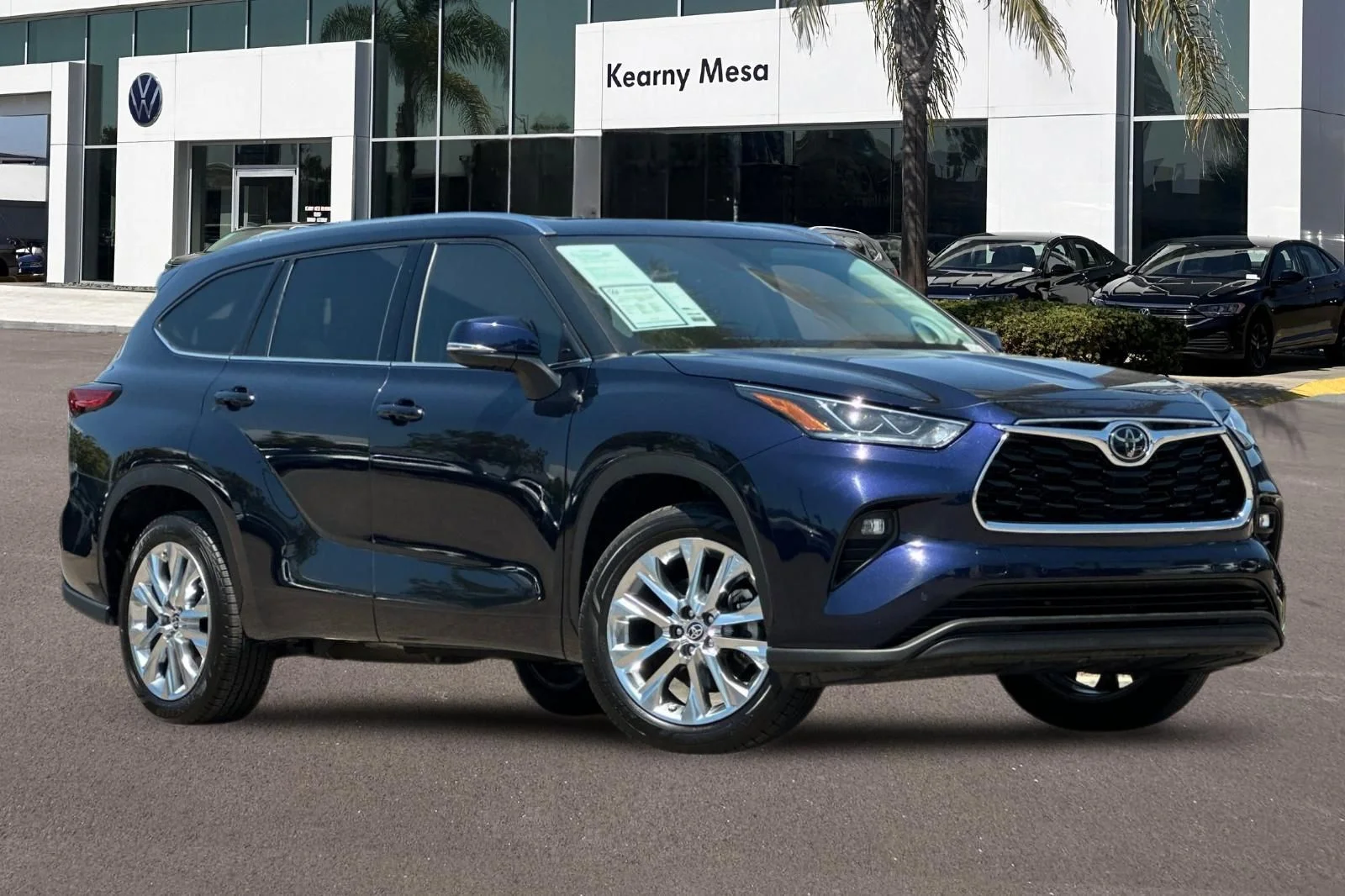 Used 2020 Blue Toyota Limited image 2