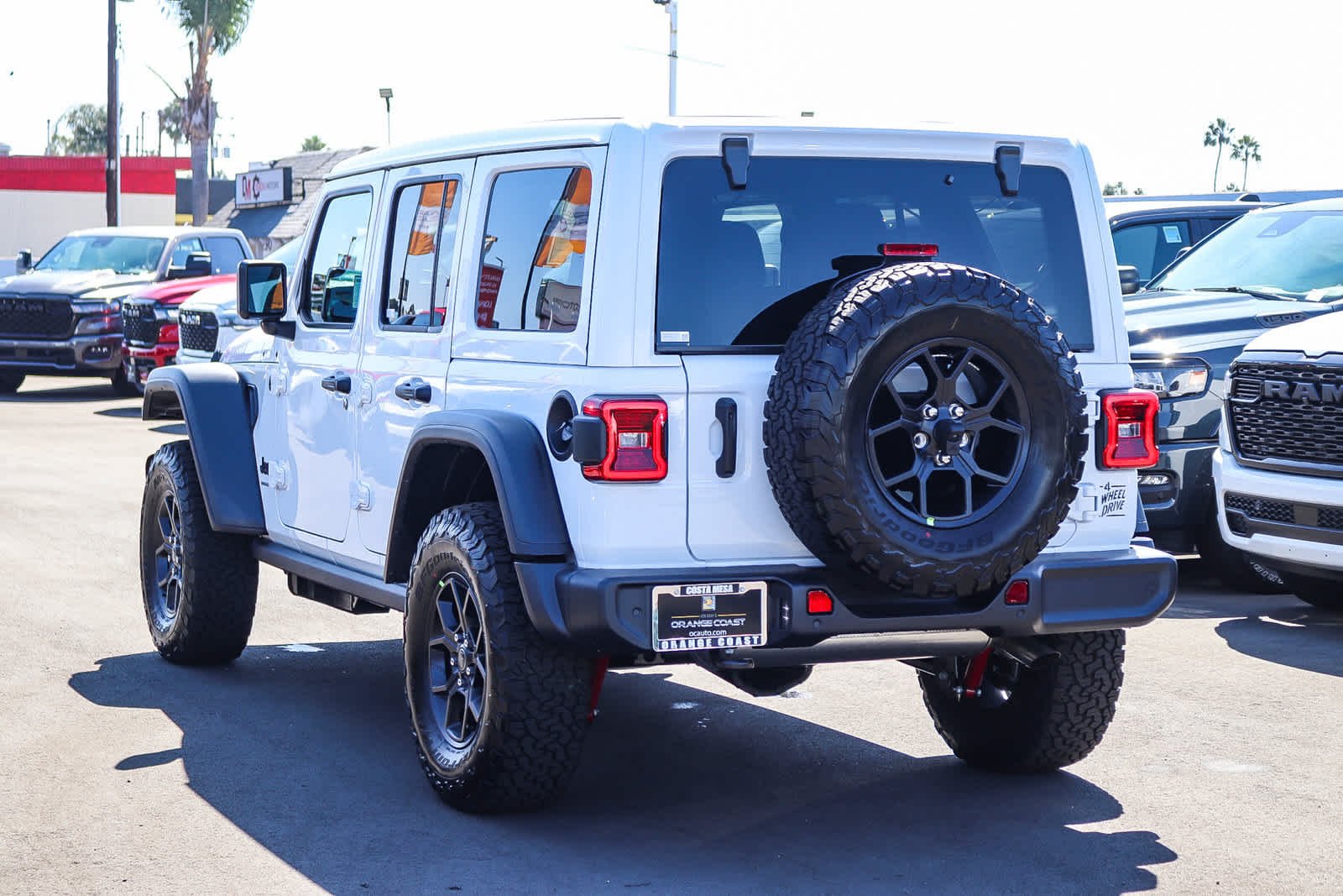 New 2027 Bright White Clear-Coat Exterior Paint Jeep Willys image 6