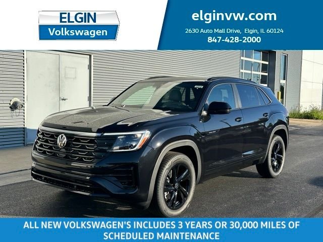 New 2026 Deep Black Pearl Volkswagen 2.0T SEL R-Line Black image 1