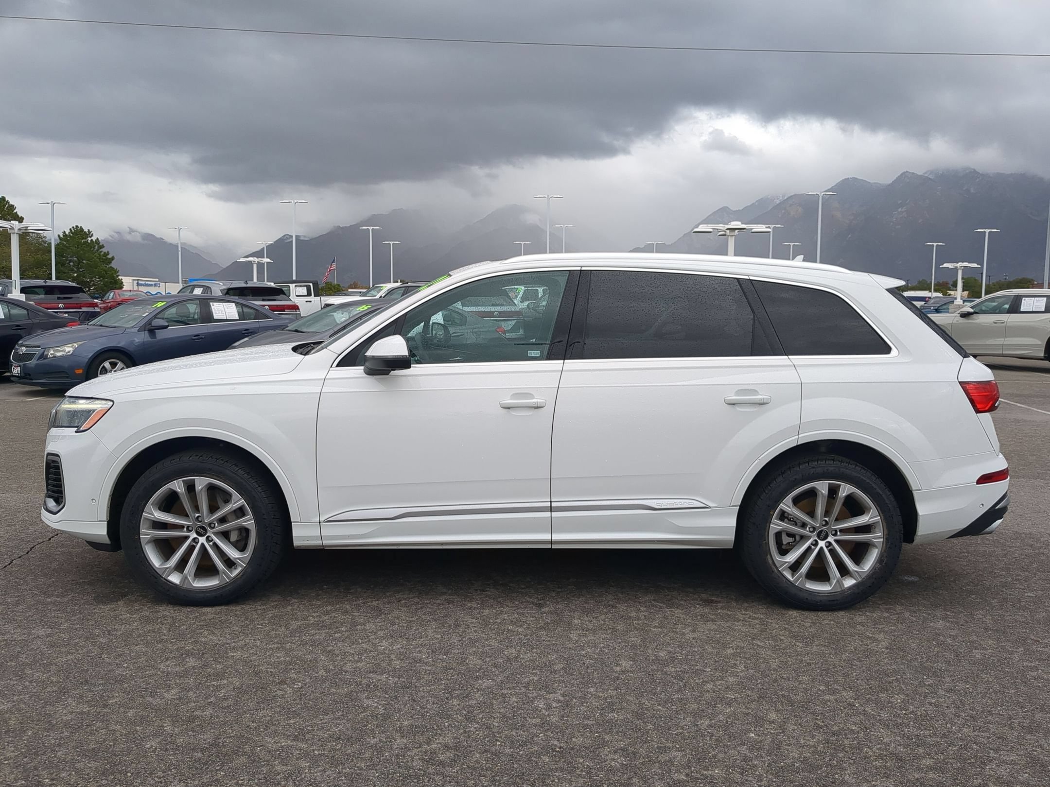 Used 2025 White Audi Premium Plus image 7