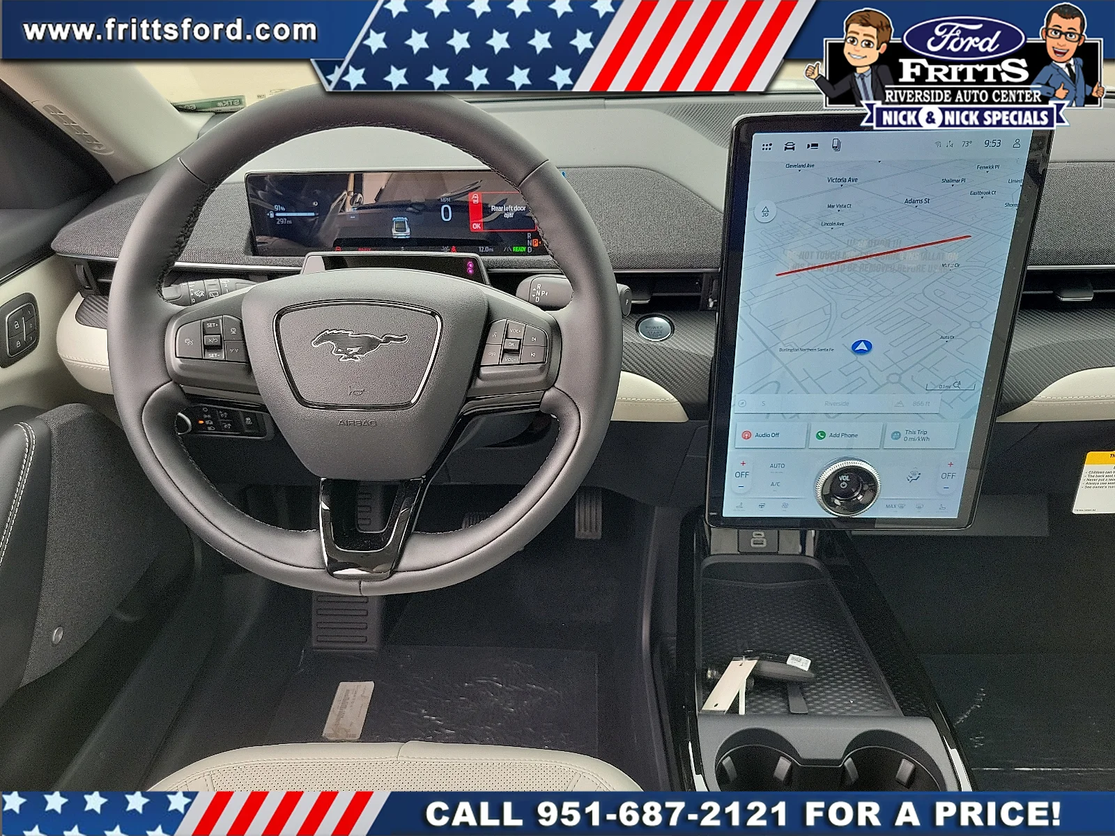 New 2026 Star White Metallic Tri-coat Ford Premium image 4