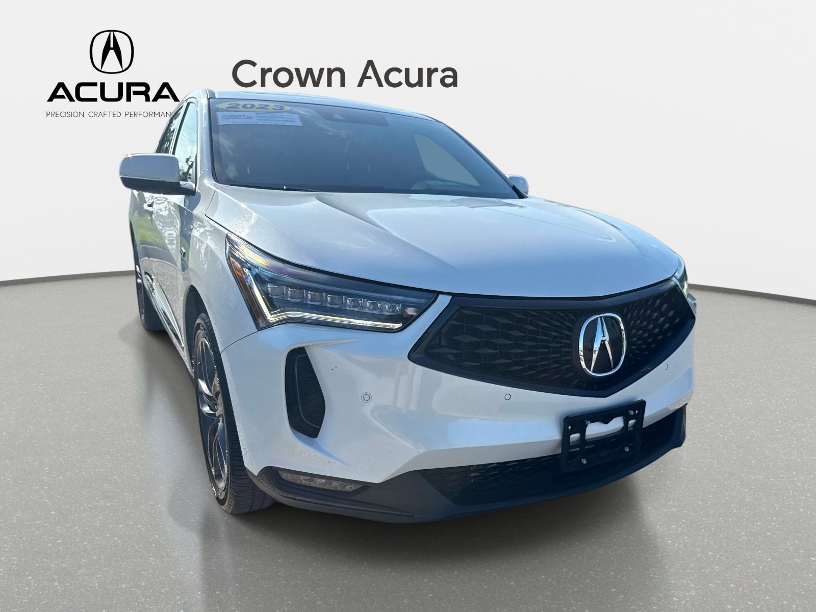 Used 2023 Platinum White Acura w/A-Spec Package image 7