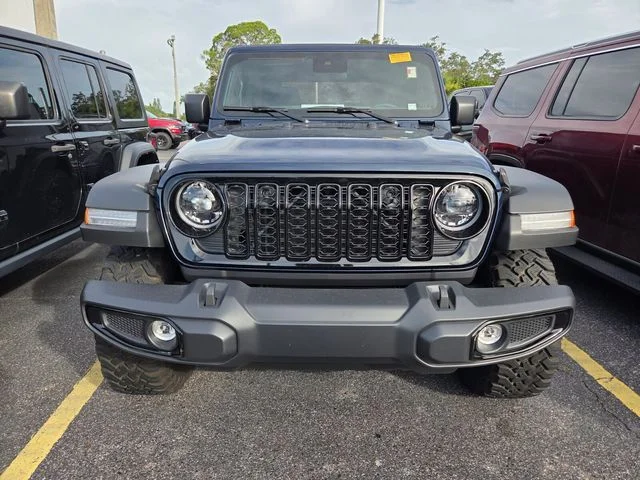 Certified Used 2025 Blue Jeep Willys image 2